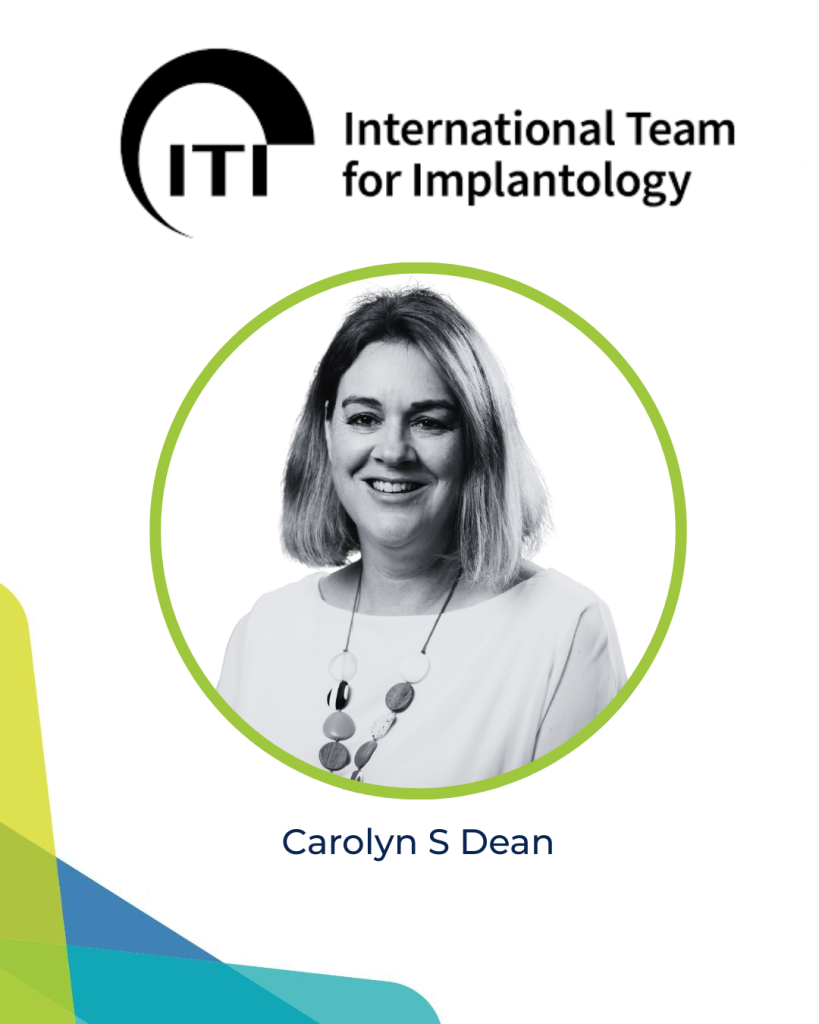 Promotional graphic for Carolyn S Dean at ITI Congress Australasia 2026