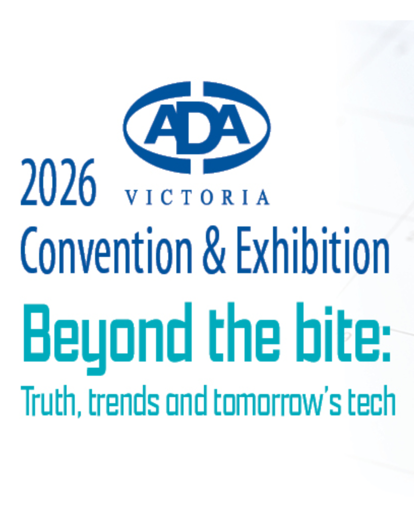 Promotional graphic for the 2026 ADAVB Convention and Exhibition in Melbourne