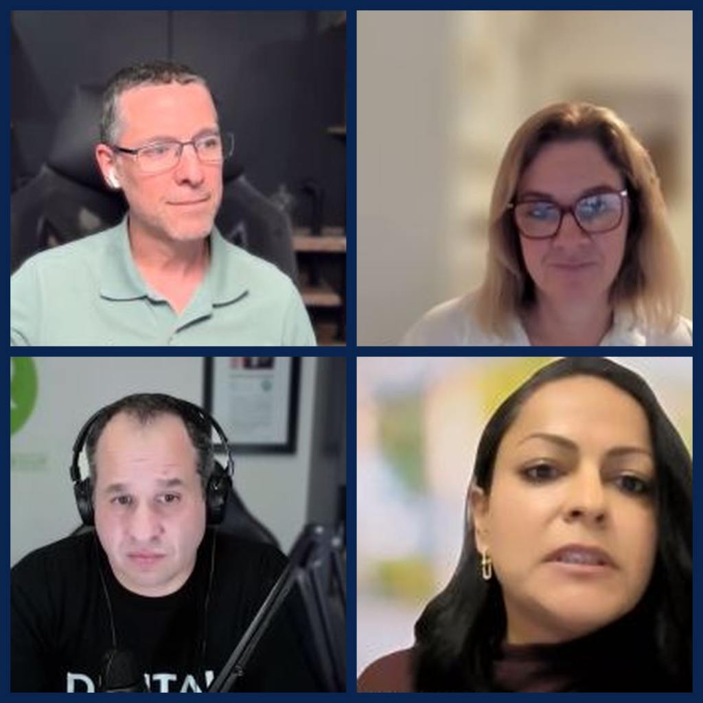Dental Marketing Masterclass panel: Brendan Rogers, Carolyn S Dean, Josh Rimmington and Dr Namita Gupta